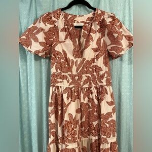 Anthropologie Somerset floral dress